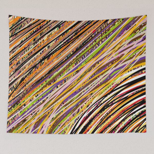 Item preview, Color Lines Crowd designed and sold by ReplyGirl.