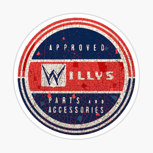 Item preview, Willys Parts and service sign USA designed and sold by Centuryvault.