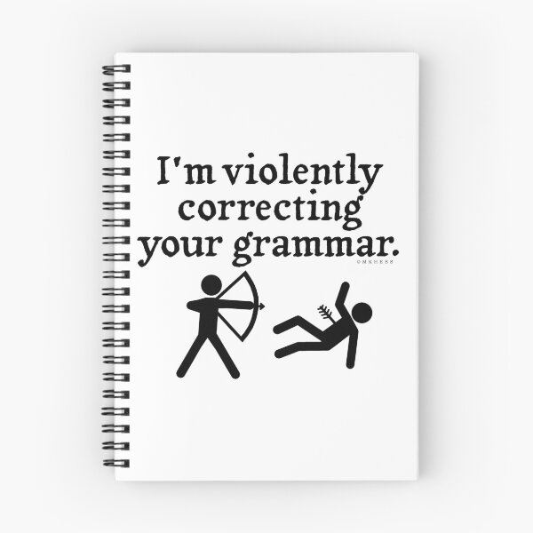 Item preview, Funny Silently Correcting Your Grammar Spoof Humor designed and sold by emkayhess.