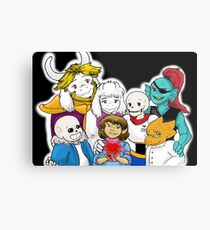 Undertale- True Ending Metallbild