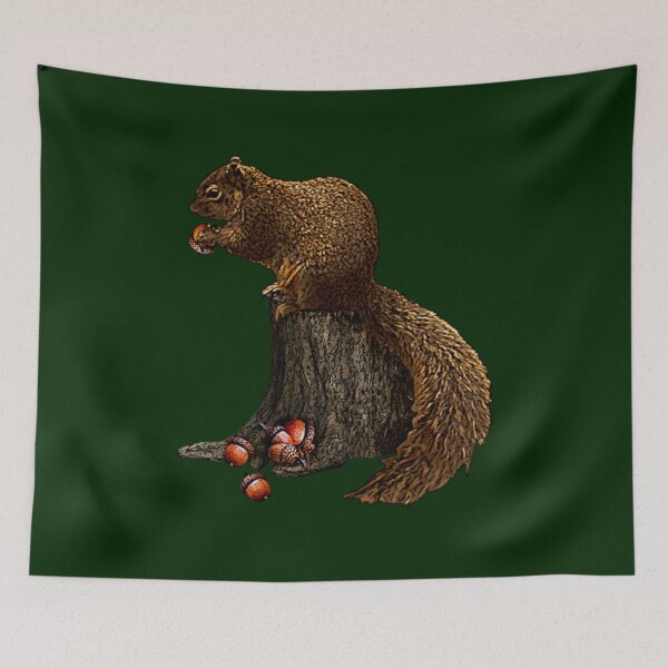 Item preview, Lonely Squirrel designed and sold by Dioscuri Digital.