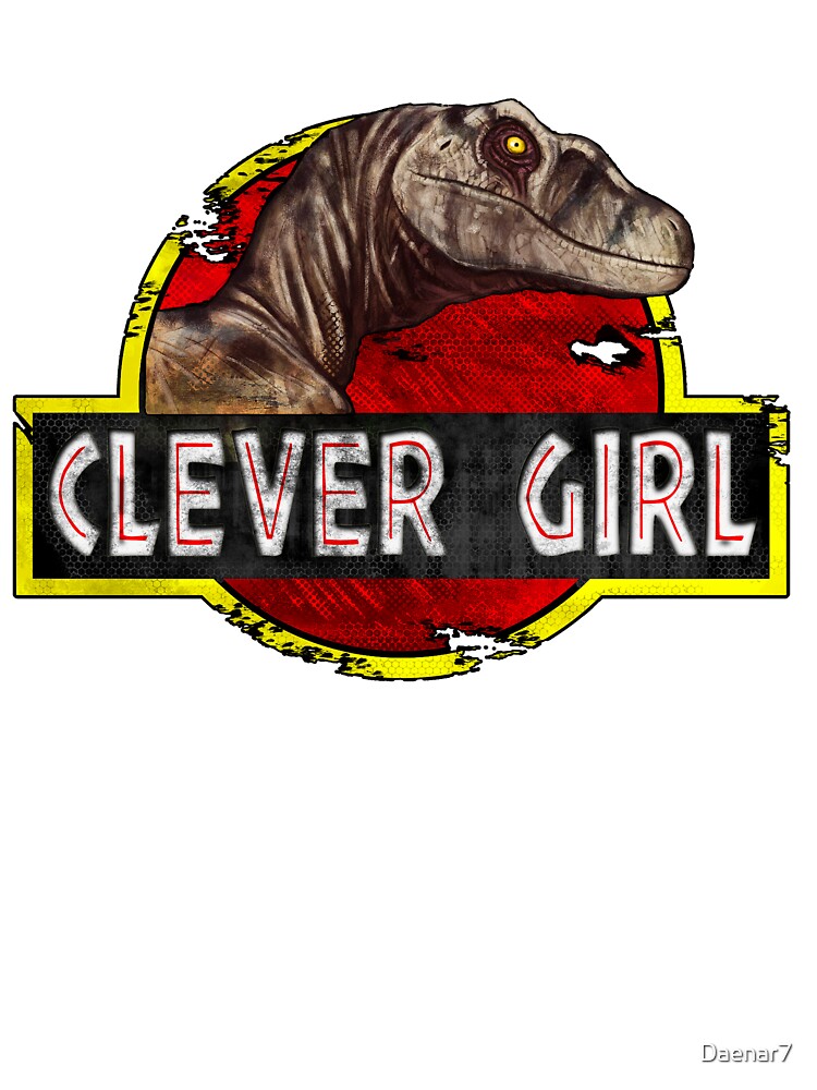 Thumbnail 2 of 2, Kids T-Shirt, Clever Girl designed and sold by Daenar7.