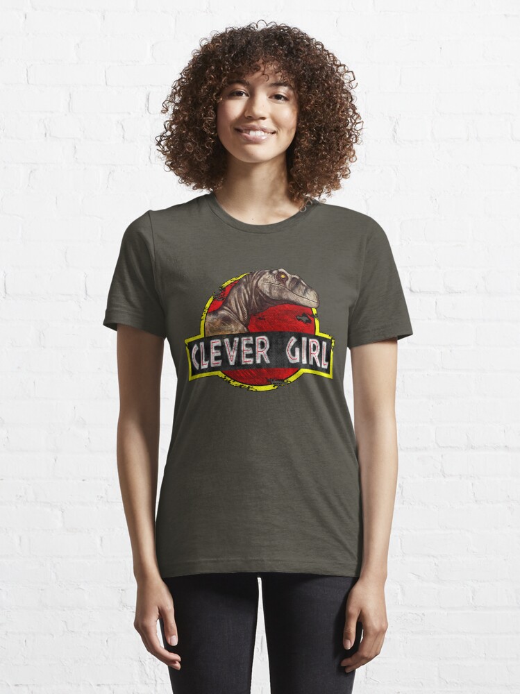 Alternate view of Clever Girl Essential T-Shirt