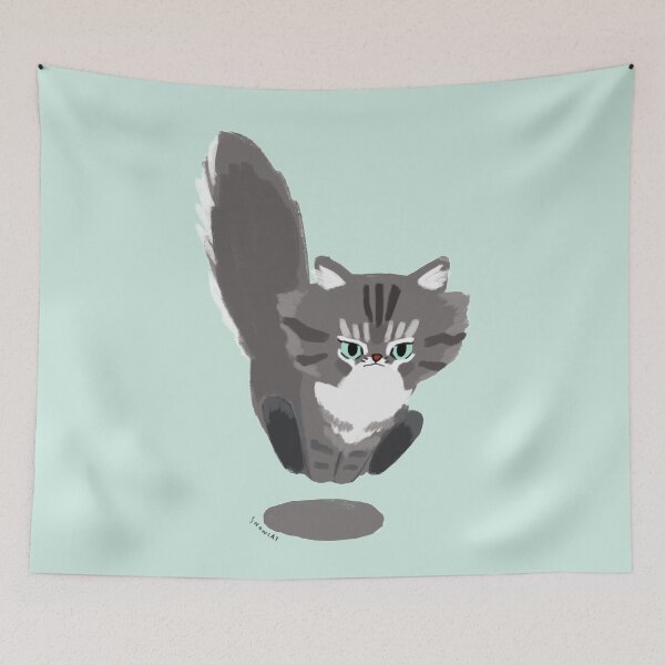 Item preview, Run Cat Run designed and sold by snowcat-home.