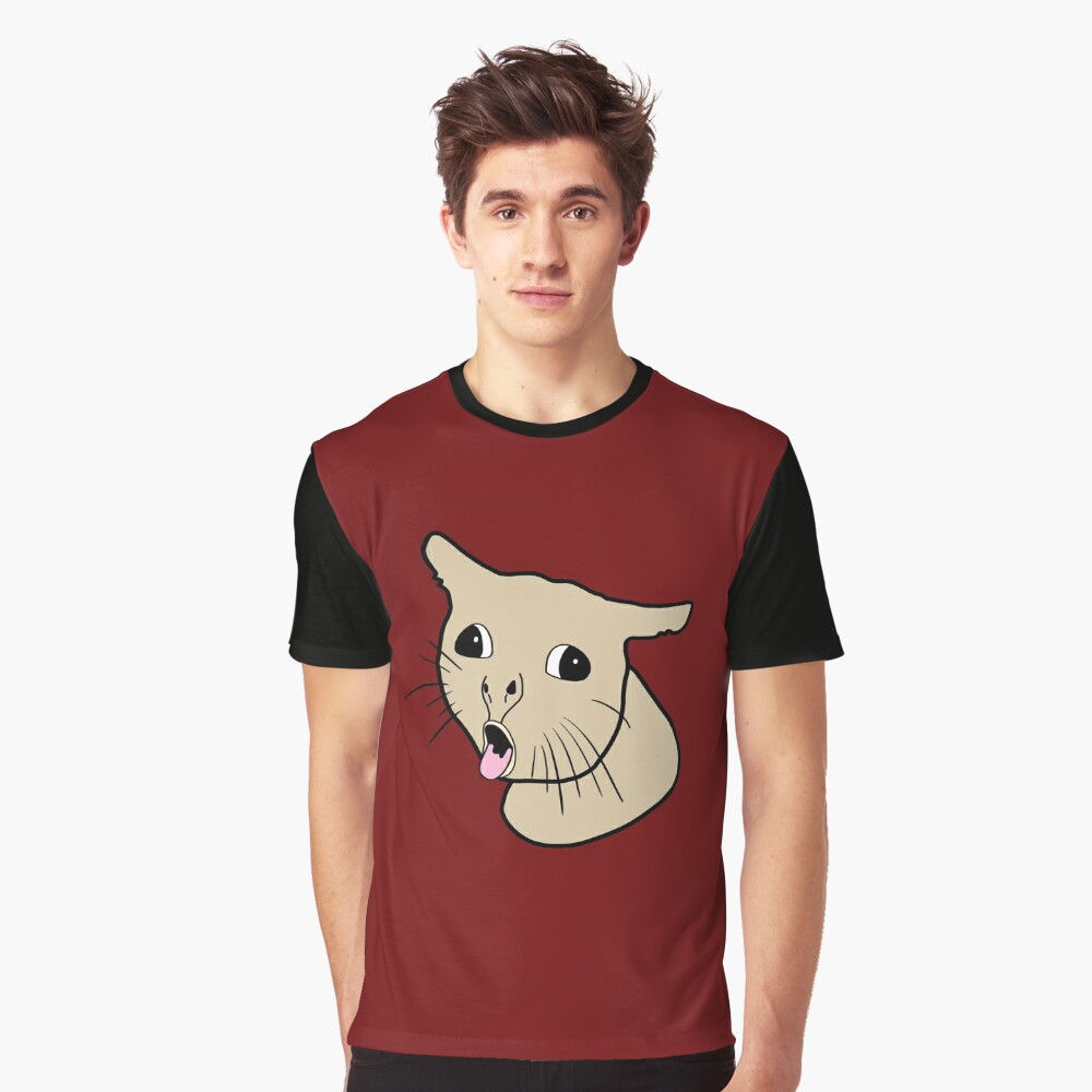 coughing cat shirt