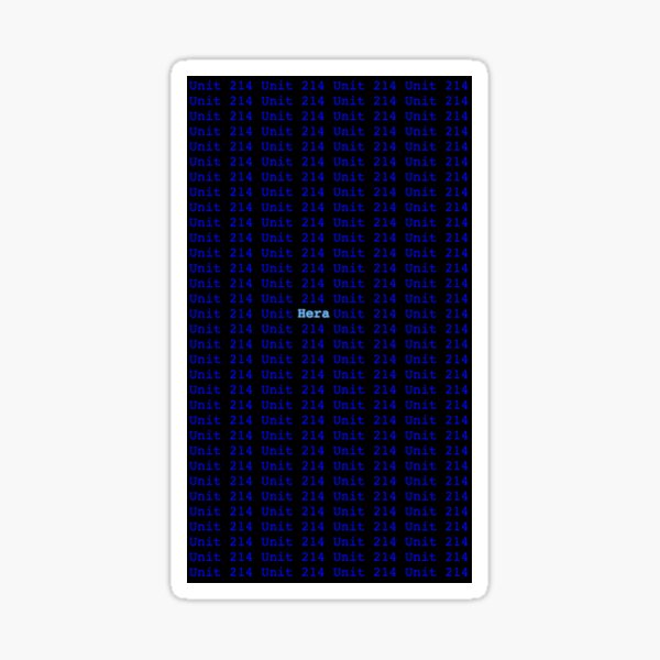 Vista previa del artículo con la obra «Unidad 214 / Hera», diseñado y vendido por DeDeTheCutiePie.