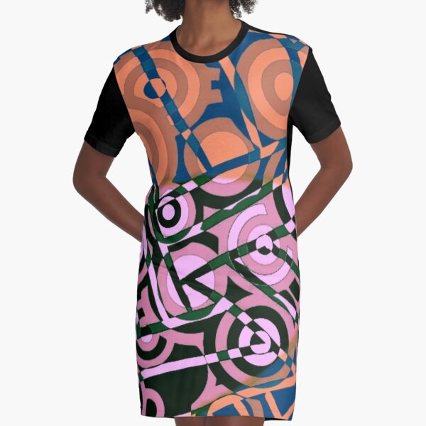 GCL OLDROSE Graphic T-Shirt Dress