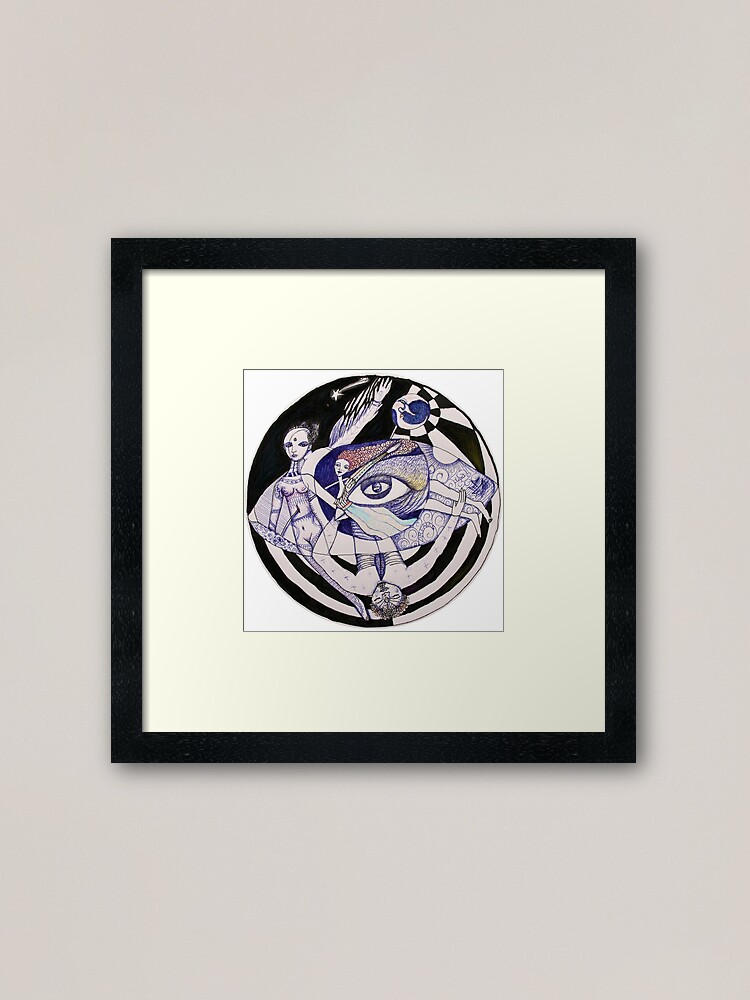 Alternate view of The Light Seekers Journey Framed Art Print