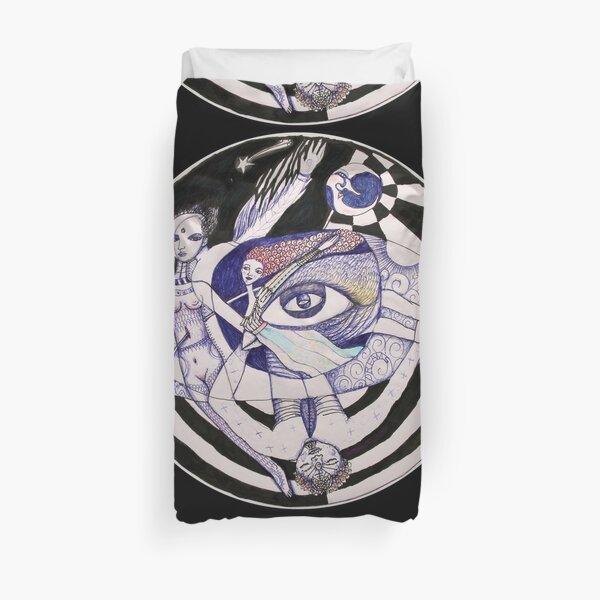 The Light Seekers Journey Duvet Cover