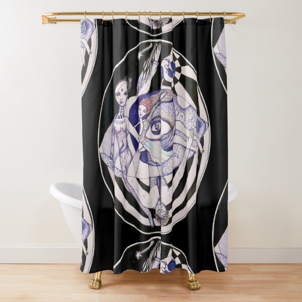 The Light Seekers Journey Shower Curtain