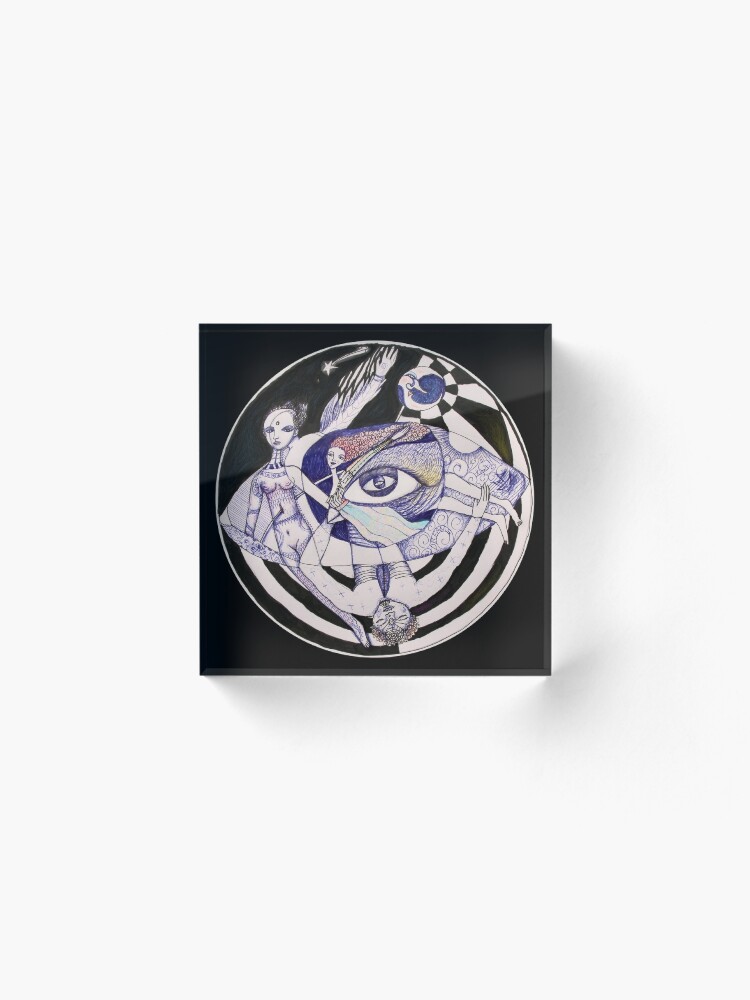 Alternate view of The Light Seekers Journey Acrylic Block