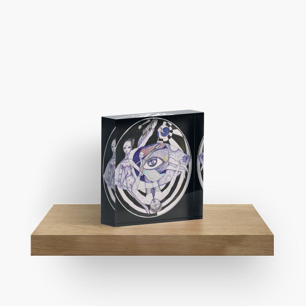 The Light Seekers Journey Acrylic Block
