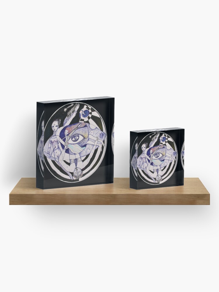 Alternate view of The Light Seekers Journey Acrylic Block