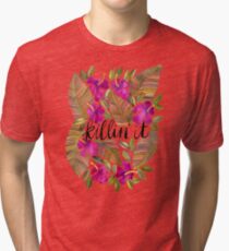 Killin' It – Tropical Pink Tri-blend T-Shirt