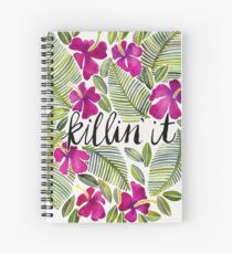 Killin 'es - tropisches Rosa Spiralblock