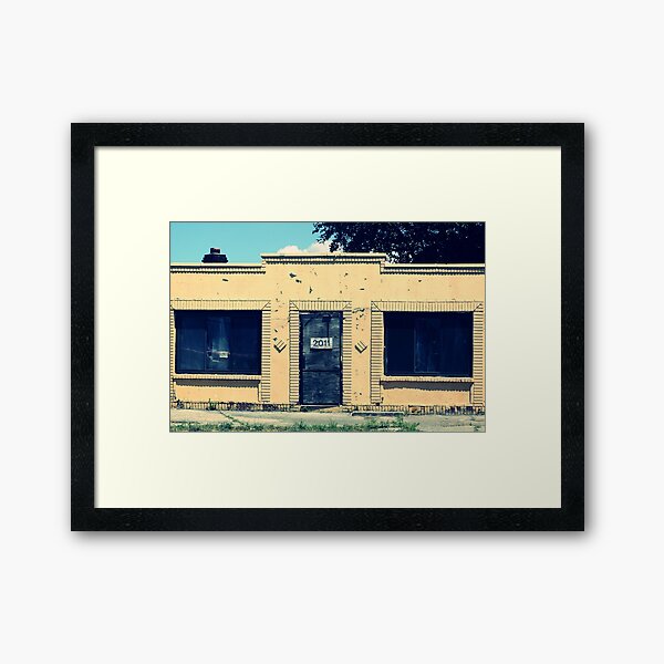 2011 facade Framed Art Print