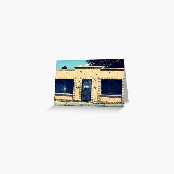 2011 facade Greeting Card