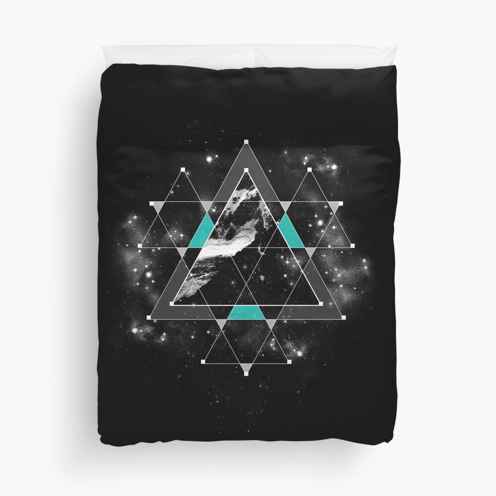 Time & Space Duvet Cover
