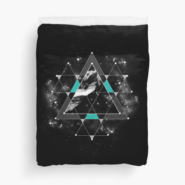 Time & Space Duvet Cover