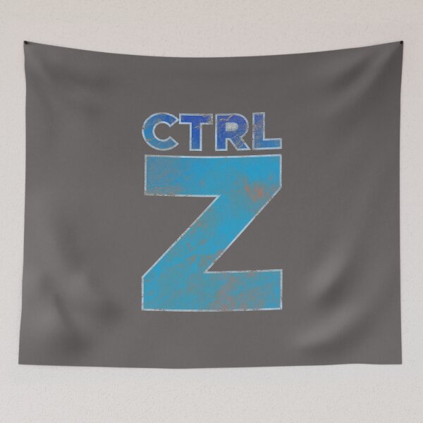 Item preview, Ctrl Z Typography designed and sold by Creatively Torn.
