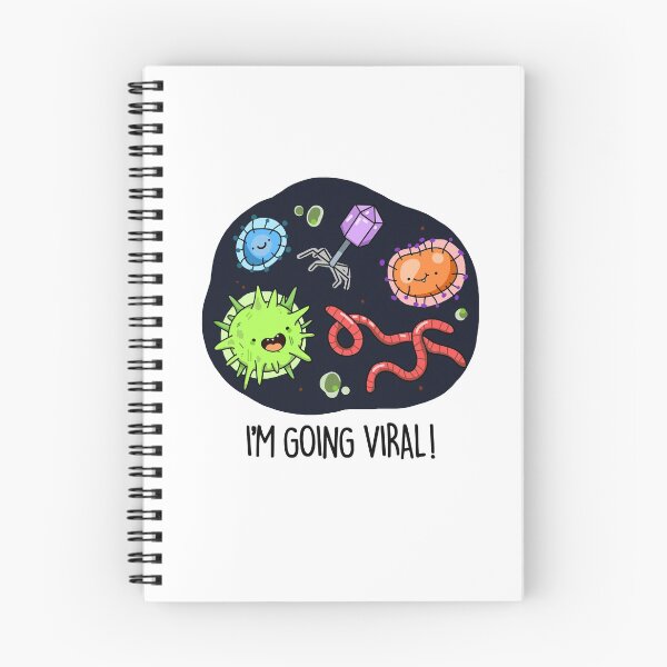 Item preview, I'm Going Viral Funny Virus Puns  designed and sold by punnybone.
