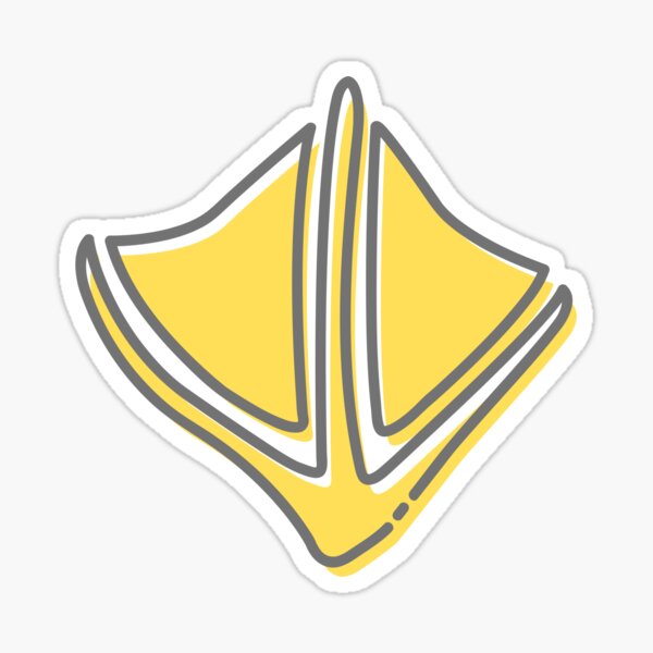 Duck footprint Sticker