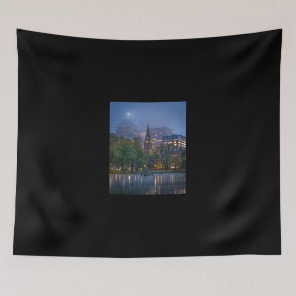Item preview, Back Bay in the fog, Boston designed and sold by Under The Radar Van.