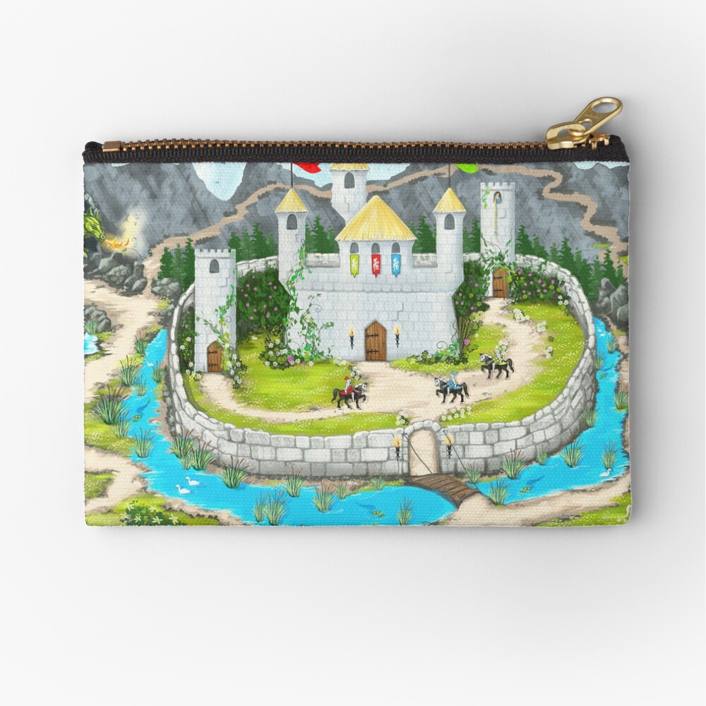 Enchanted Castle Playmat Zipper Pouch