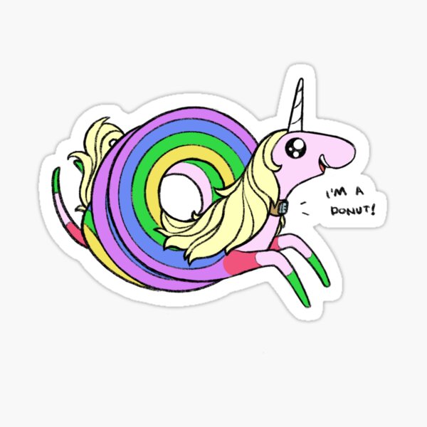 Item preview, Lady Rainicorn Donut designed and sold by SelenophileSFW.
