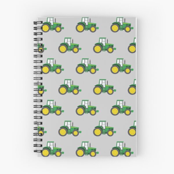 Item preview, Green Tractors on Grey - Farming - Farm Themed designed and sold by littlearrow.