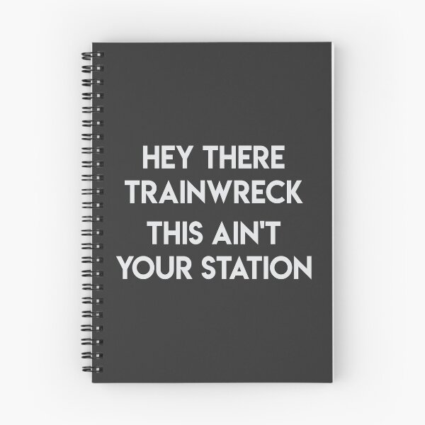 Item preview, Hey There Trainwreck designed and sold by FontfulDesigns.