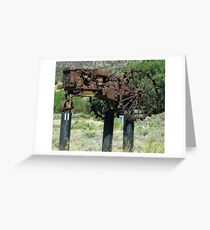 "When Tractors Fly" - OK! Greeting Card