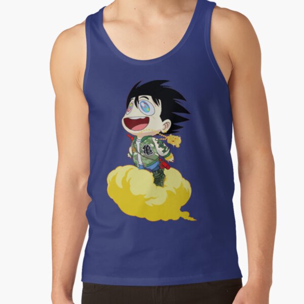 Dragon Ball Xenoverse Tank Tops Redbubble - roblox xeno gogeta shirt id