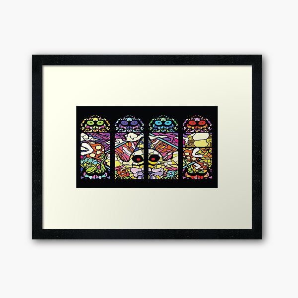 Item preview, Creepy Steeple Stained Glass designed and sold by PastaLover1000.