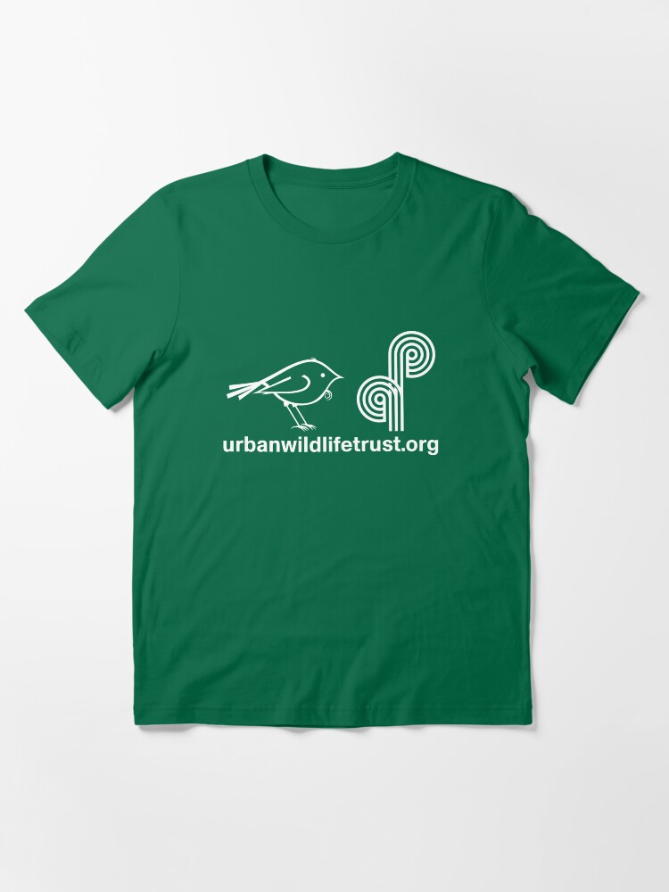 Alternate view of Urban Wildlife Trust Tui ALT Logo (white) Essential T-Shirt