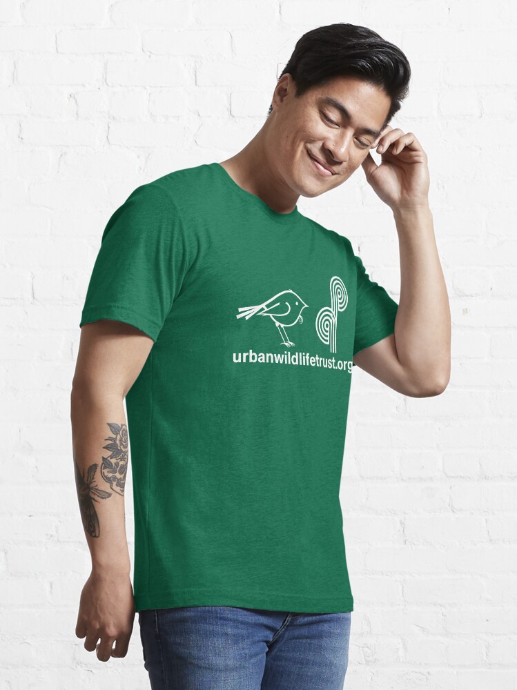 Alternate view of Urban Wildlife Trust Tui ALT Logo (white) Essential T-Shirt