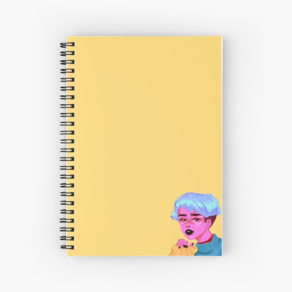 demon gf 1/2 Spiral Notebook