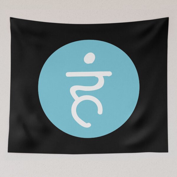 Item preview, Vishuddha Chakra Yoga Design designed and sold by KleinJenny.