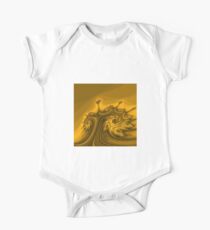 Orange Tree Short Sleeve Baby One-Piece
