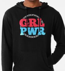 GRL PWR | Feministisches Girl Power Shirt Leichter Hoodie