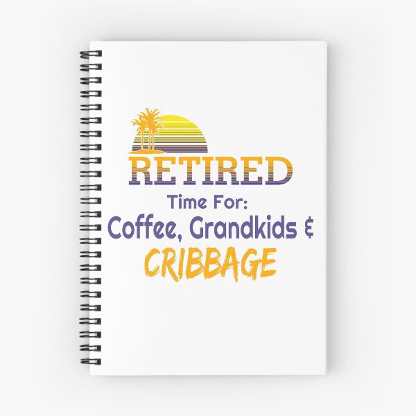 Item preview, Cribbage Coffee Grandkids Retired designed and sold by OurFunnyDesigns.