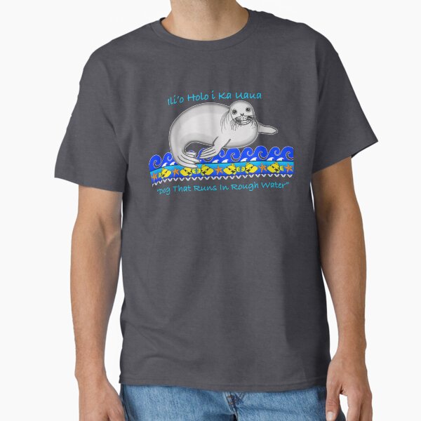 Item preview, Hawaiian Monk Seal. Dog that Runs in Rough Water. Blue Type (By Pinnipeds, Parrots and Paws) designed and sold by persheron.