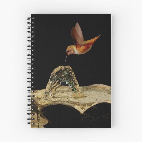 Item preview, RUFOUS HUMMINGBIRD LOVE FOUNTAIN designed and sold by RoseMarie747.