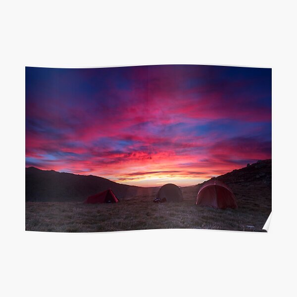 Blue Lake Pass Poster