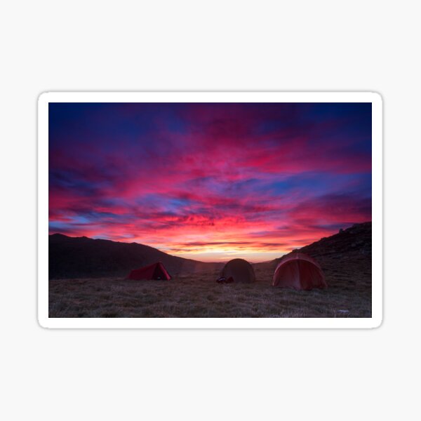 Blue Lake Pass Sticker