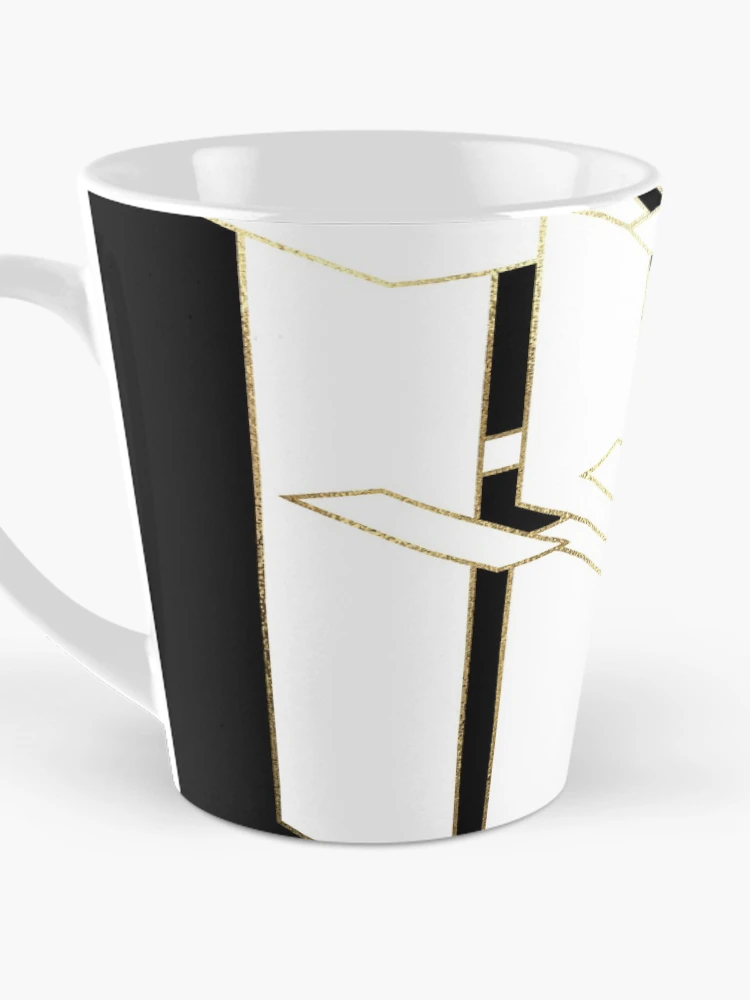 Thumbnail 3 of 4, Coffee Mug, My Beautiful Armor Letter R designed and sold by AlexVDesign.