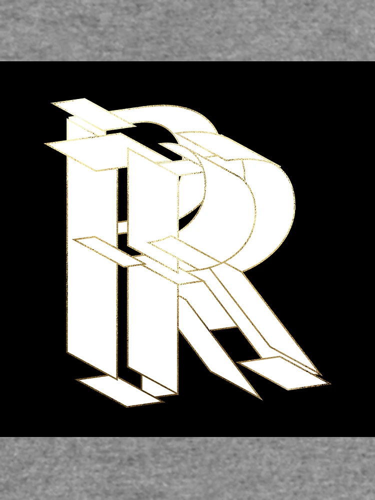 Thumbnail 6 of 6, Lightweight Sweatshirt, My Beautiful Armor Letter R designed and sold by AlexVDesign.