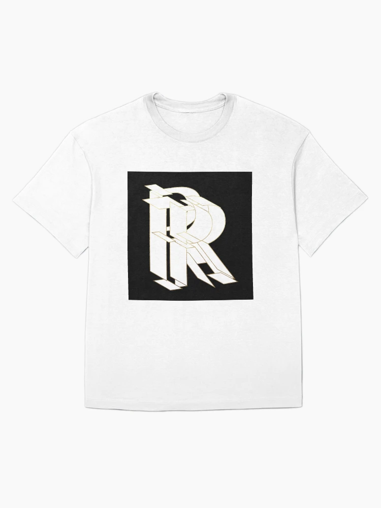 Thumbnail 1 of 7, Oversized T-Shirt, My Beautiful Armor Letter R designed and sold by AlexVDesign.