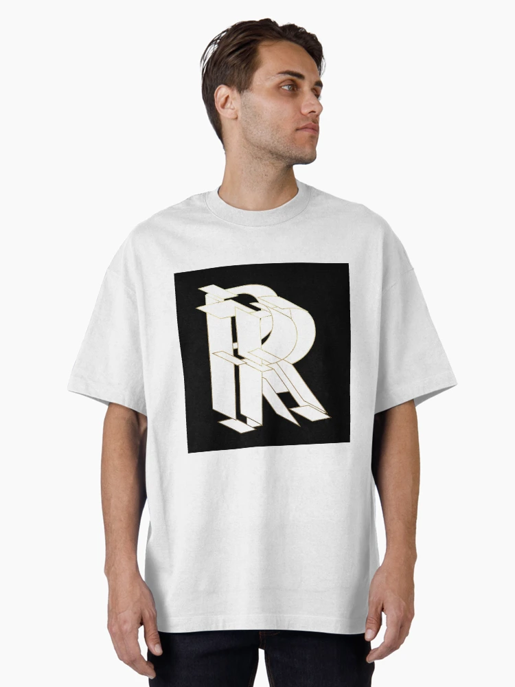 Thumbnail 2 of 7, Oversized T-Shirt, My Beautiful Armor Letter R designed and sold by AlexVDesign.