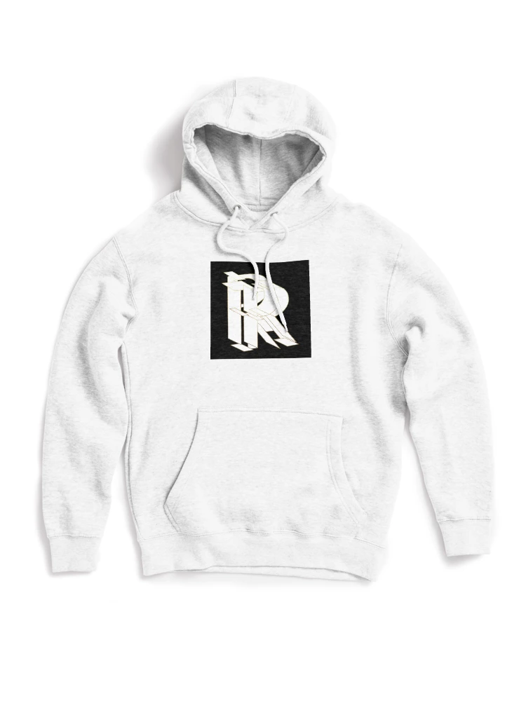 Thumbnail 1 of 6, Pullover Hoodie, My Beautiful Armor Letter R designed and sold by AlexVDesign.